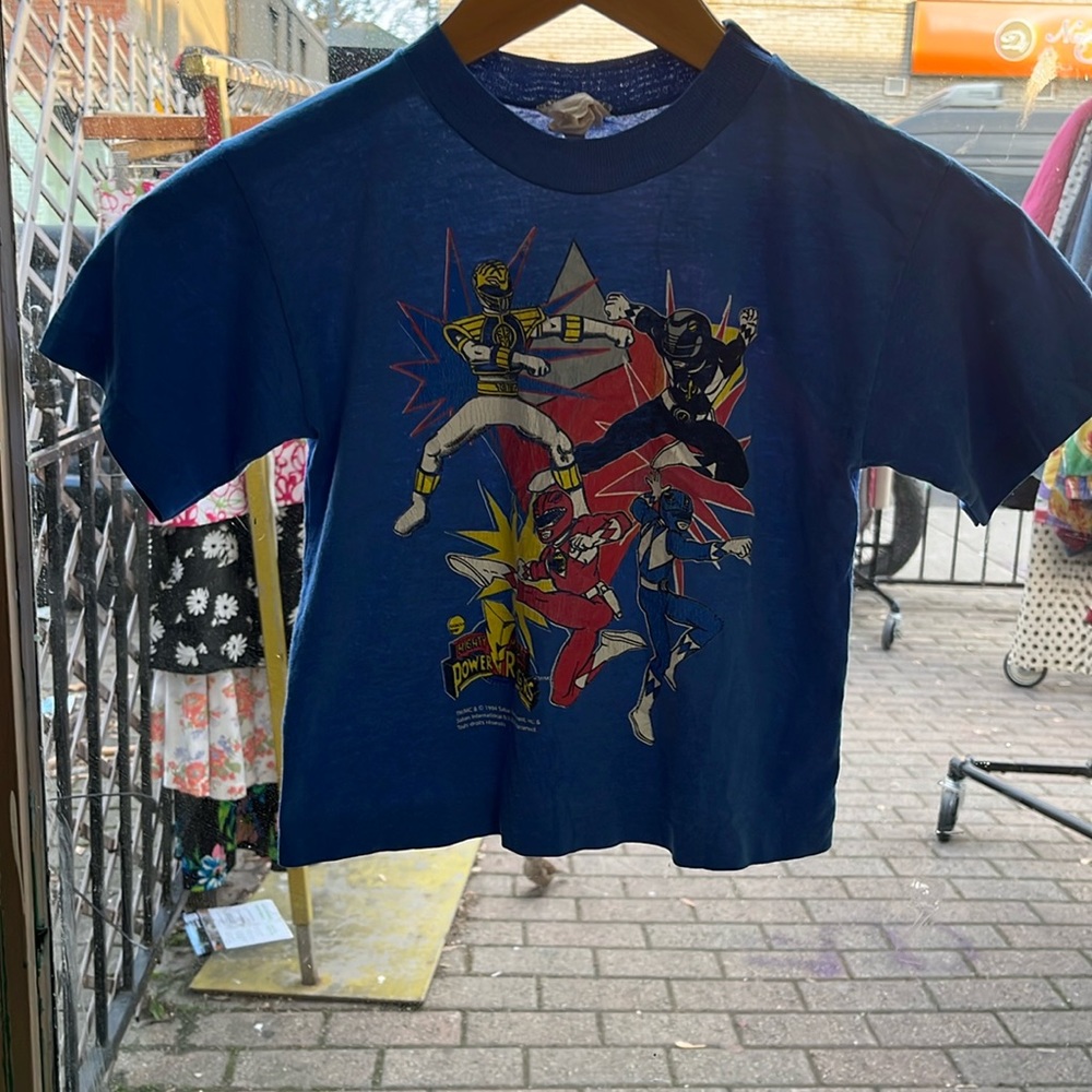4T Power rangers Tee